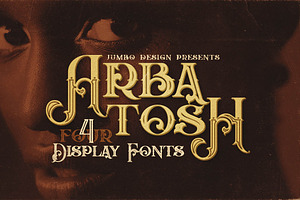 Arbatosh - Display Font