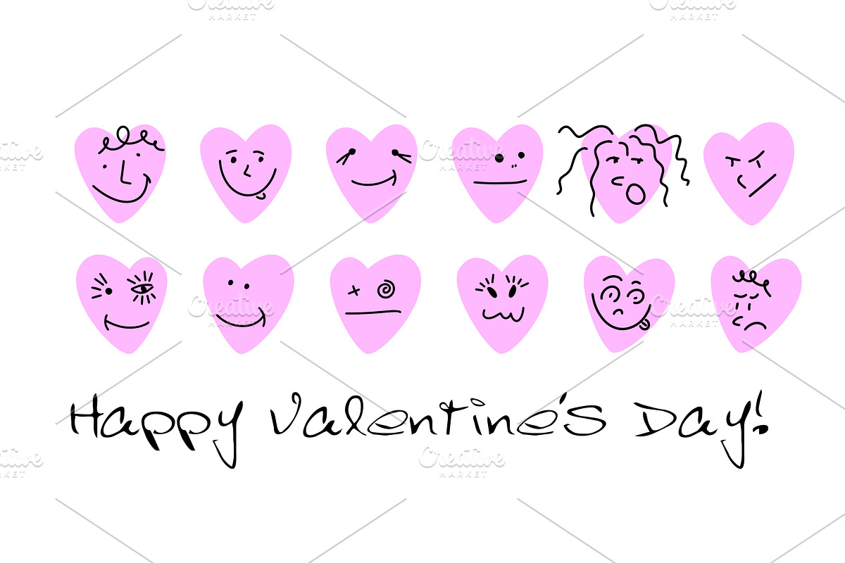 Happy Valentine's Day. Groovy, an Object Illustration by Nenahliadava Design