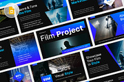 Film Project Google Slides, a Presentation Template by rgbryand (Thumbnail 1 of 7)