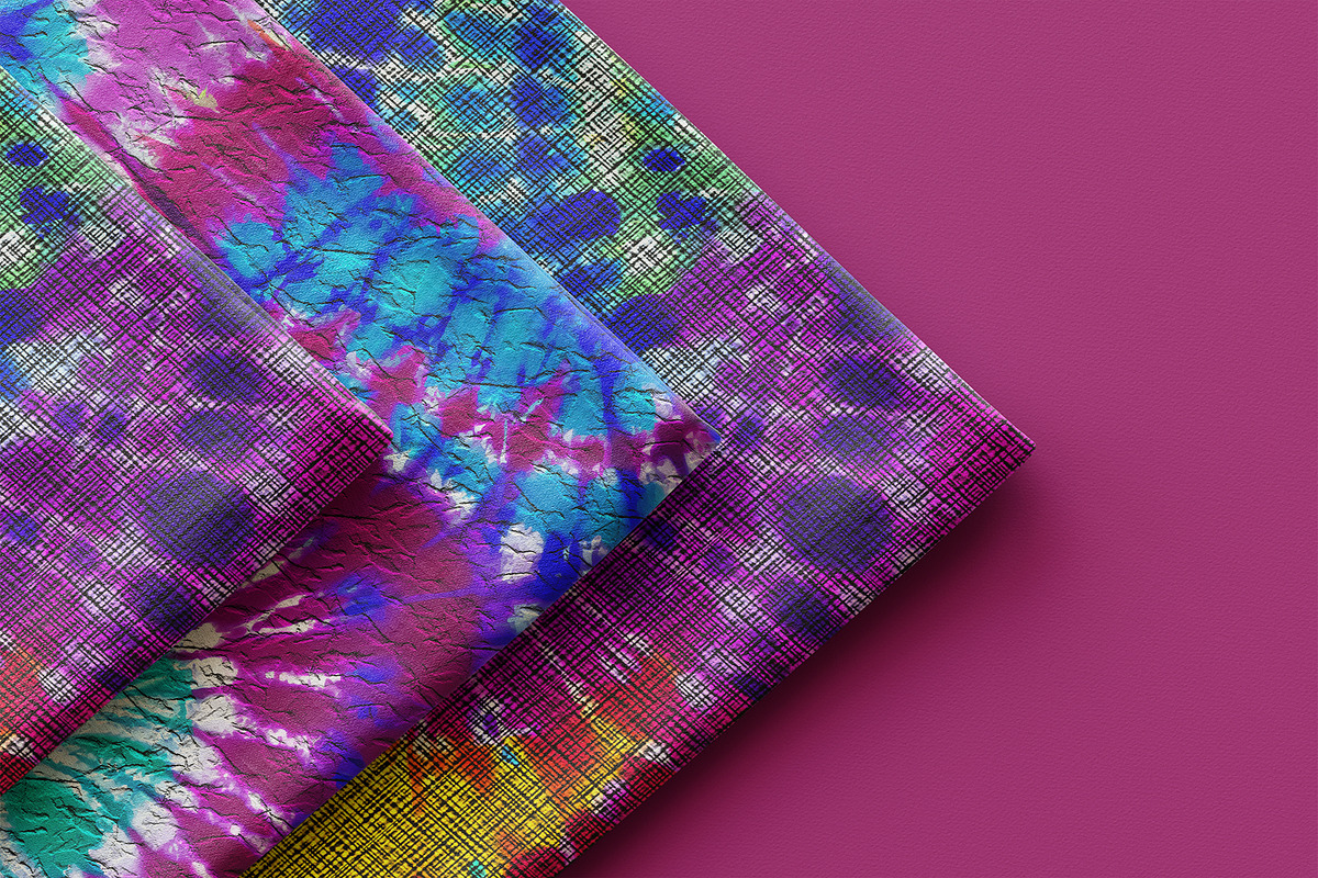 Tie-Dye Texture Digital Papers #88, a Texture Graphic by Digital Art Collectibles (Photo 2 of 5)