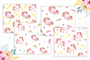 Watercolor Unicorn collection., a Graphic by Irene_Boiko_ART (Thumbnail 8 of 11)