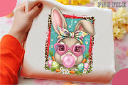 Bubblegum Easter Bunny PNG, an Illustration by OK Design (Thumbnail 1 of 6)