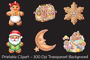 Gingerbread Wonderland Sweet Holiday, an Illustration by RobertsArt (Thumbnail 5 of 7)