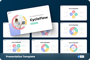 CycleFlow - Cycle Infographic, a Presentation Template by GraphauseProject (Thumbnail 1 of 6)