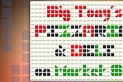 GeoGrid9, a Font by Essqué Productions (Thumbnail 5 of 5)