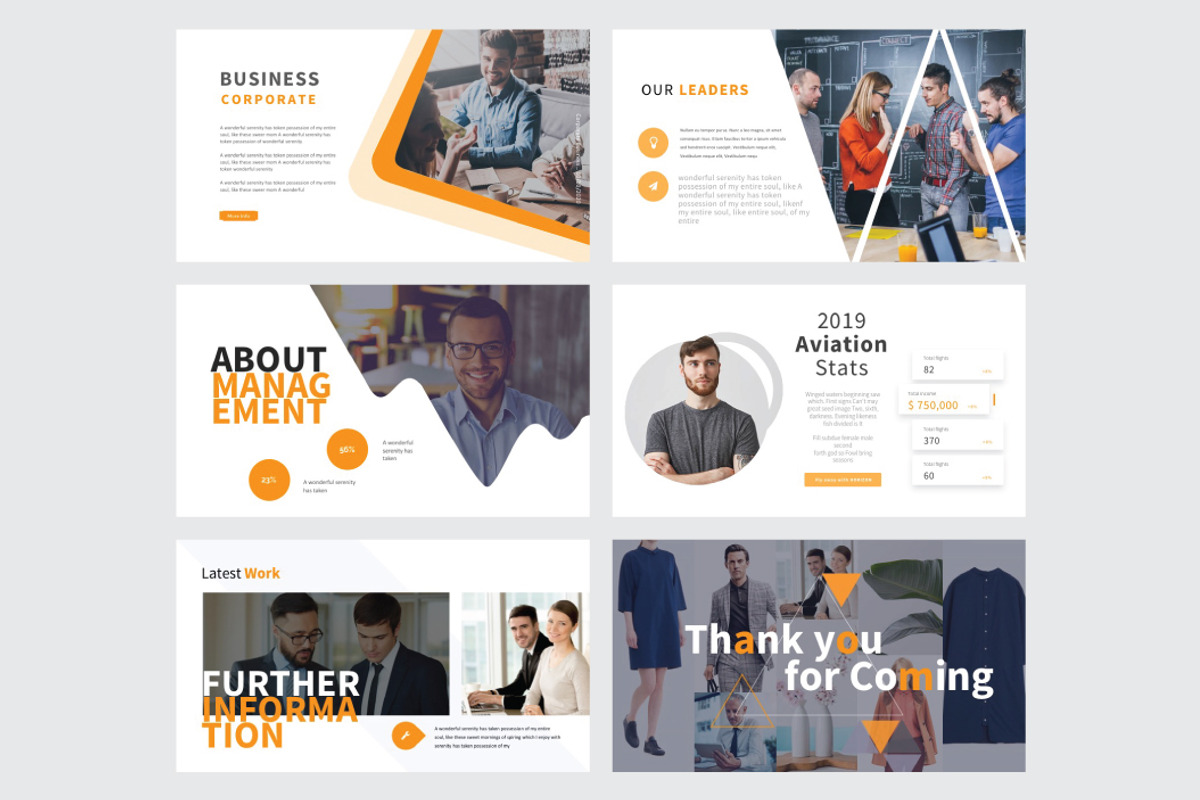 CORPORATE BUSINESS -Keynote Template, a Presentation Template by Shafura