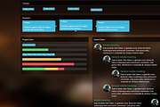 Bootstrap 3.0.! theme GlossyFlat, a Bootstrap Template by Bootstraptor (Thumbnail 2 of 5)