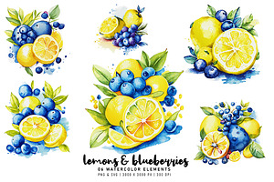 Lemons And Blueberries