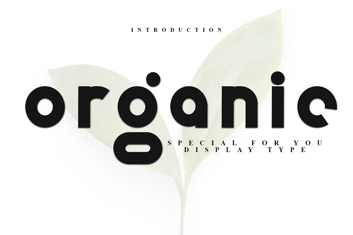 Organic, a Script Font by InermediaSTUDIO (Photo 1 of 8)