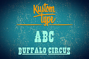 Buffalo Circus Font, a Serif Font by Kustomtype (Thumbnail 1 of 4)