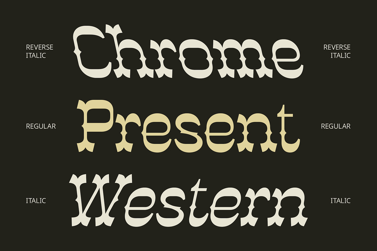 CS Silence – Tuscan Font, a Sans Serif Font by Craft Supply Co. (Photo 3 of 8)