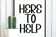 Simple Smile, a Font by FreshTypeINK (Thumbnail 2 of 7)