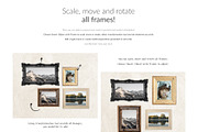 Vintage Frame Kit 10xMock-ups, a Print Template by Mocca Mockups Store (Thumbnail 5 of 6)