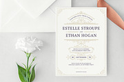 Ornate Wedding Invitation Template, an Invitation Template by Vasya Kobelev (Thumbnail 4 of 7)