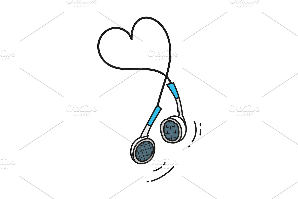 MUSIC- big set   (vector), an Object Illustration by pashigorov (Photo 9 of 9)