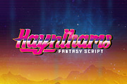 Haynthams Spacescript Font (2 in 1), a Script Font by Haws.std (Thumbnail 2 of 9)