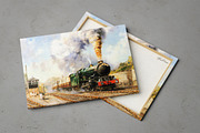 Landscape Canvas Mock-Up, a Pens & Pencil Mockup by MassDream (Thumbnail 5 of 9)