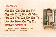 Palmero - Vintage Italian Font, a Sans Serif Font by ikiiko (Thumbnail 6 of 7)