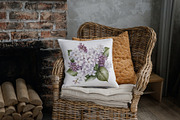 Lilac Flowers watercolour, an Illustration by TheCuteShop (Thumbnail 3 of 7)