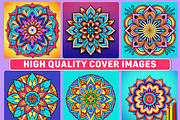 kids Mandala Coloring Book V- 02, a Decorative Illustration by Coco Bloom (Thumbnail 3 of 5)