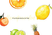 UHD Fruit Illustrations, an Object Graphic by crafty (Thumbnail 2 of 4)