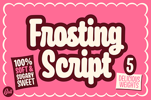 Frosting Script Family