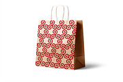 Seamless Pattern Red Spirals, a Pattern Graphic by Viktorijareut (Thumbnail 3 of 5)