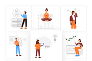 Data Vector Illustration Set, a Person Illustration by Vectors Market (Thumbnail 7 of 8)