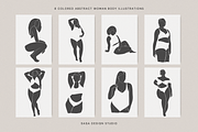Minimal Abstract Curvy Women Art, an Illustration by Saga Design Studio (Thumbnail 2 of 6)