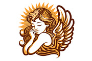 Heavenly Angel Artwork Transparent P, a Person Illustration by Ghagra (Thumbnail 2 of 3)