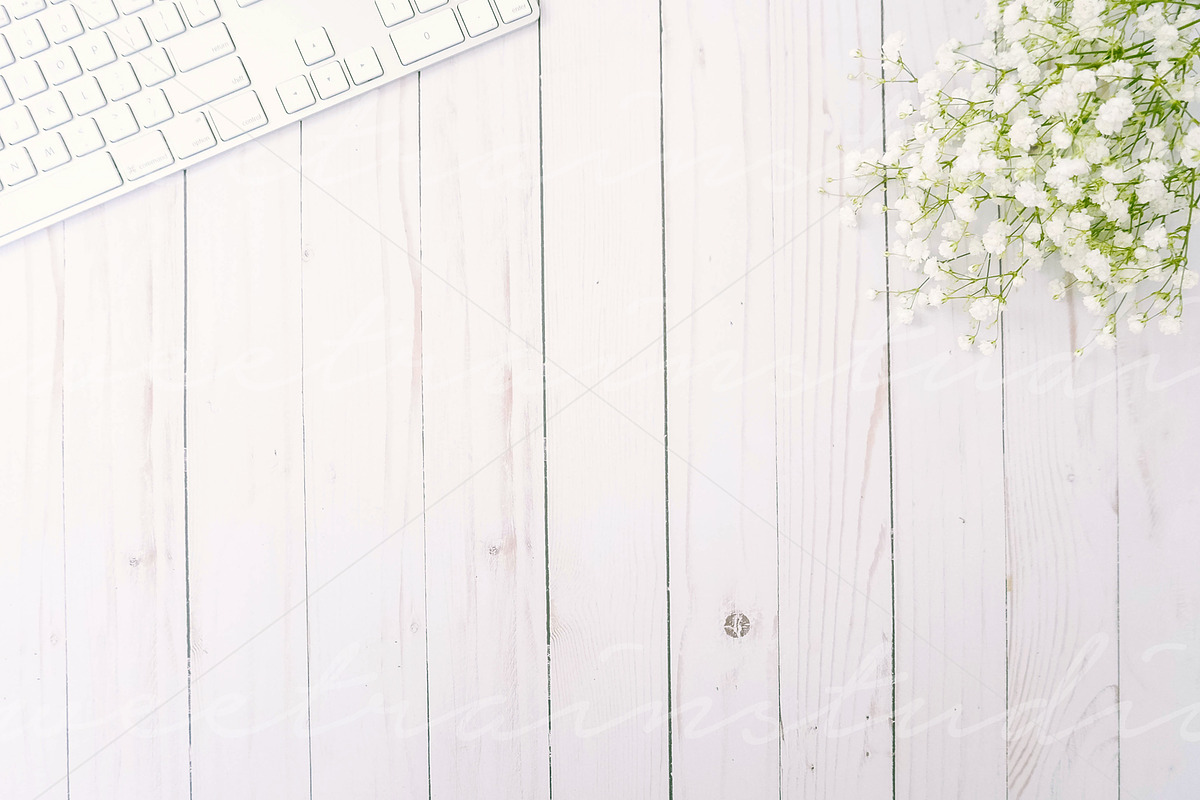 Stock Photo | Floral Desk Mockup, an Arts & Entertainment Photo by Sweet Rain Studios (Photo 3 of 4)