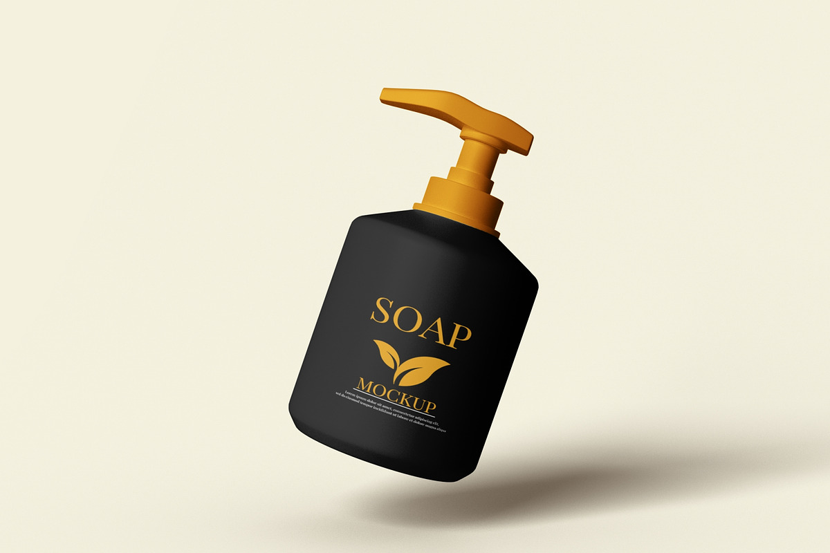 3 Soap bottle Mockup Sets, a Cups & Container Mockup by LOGTURNAL (Photo 3 of 4)