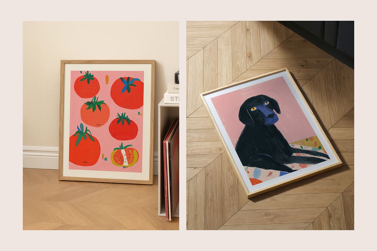 100 Modern Prints - Wall Art Bundle, a Background Graphic by Tomasz Ganclerz (Photo 6 of 9)