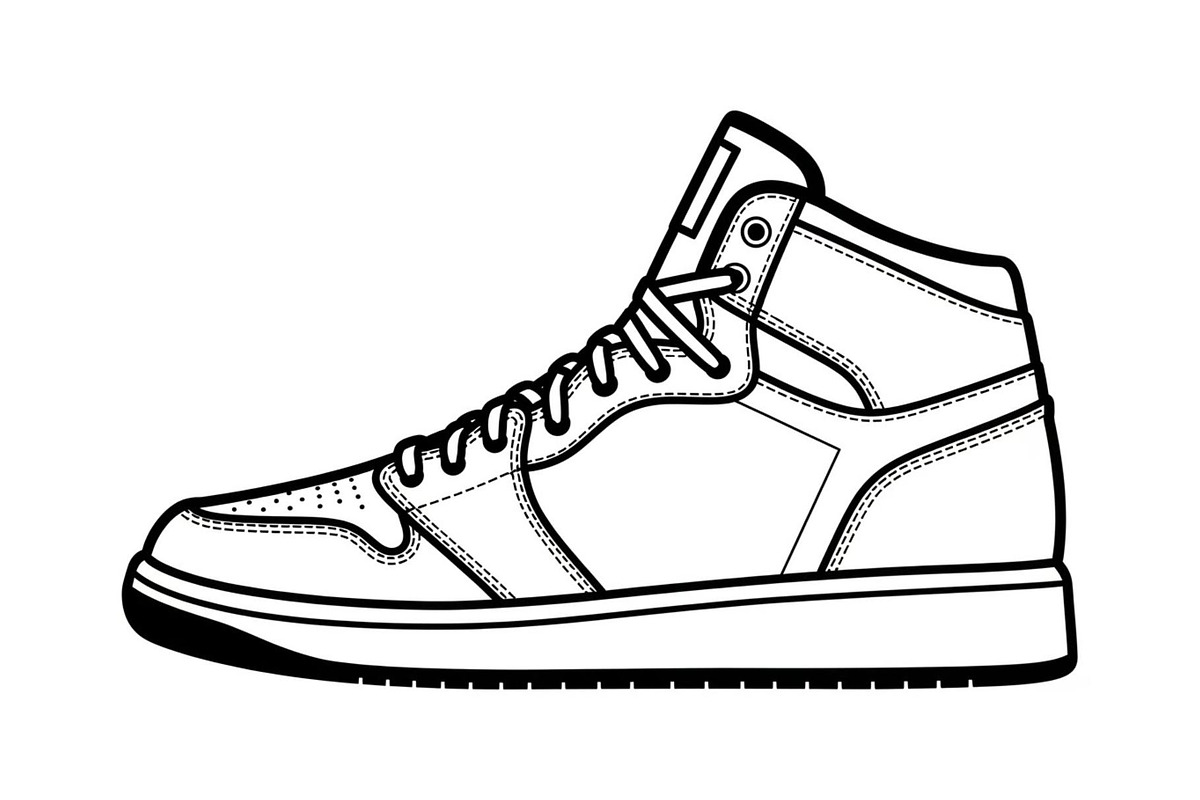 Sneaker Silhouette Vector Bundle, an Illustration by Designs_River (Photo 34 of 48)
