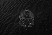 hair brave logo minimalist, a Branding & Logo Template by Mariyana (Thumbnail 1 of 5)