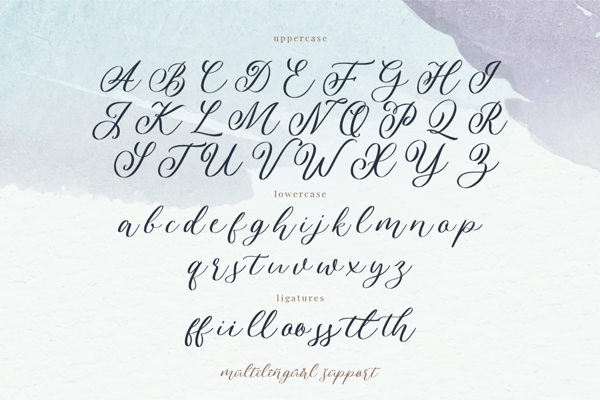 Bridallova Script, a Script Font by Colllab Studio (Photo 11 of 19)