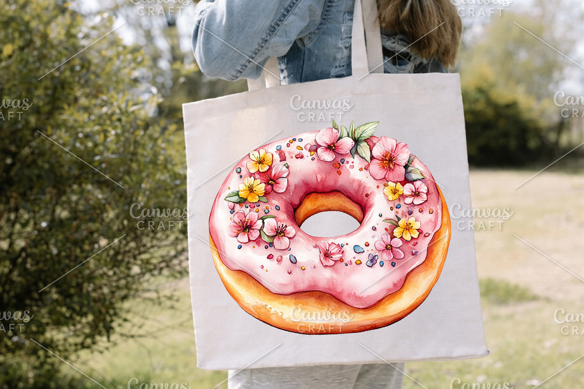 Watercolor Spring Food Clipart PNG, an Illustration by Canvas Craft (Photo 7 of 7)