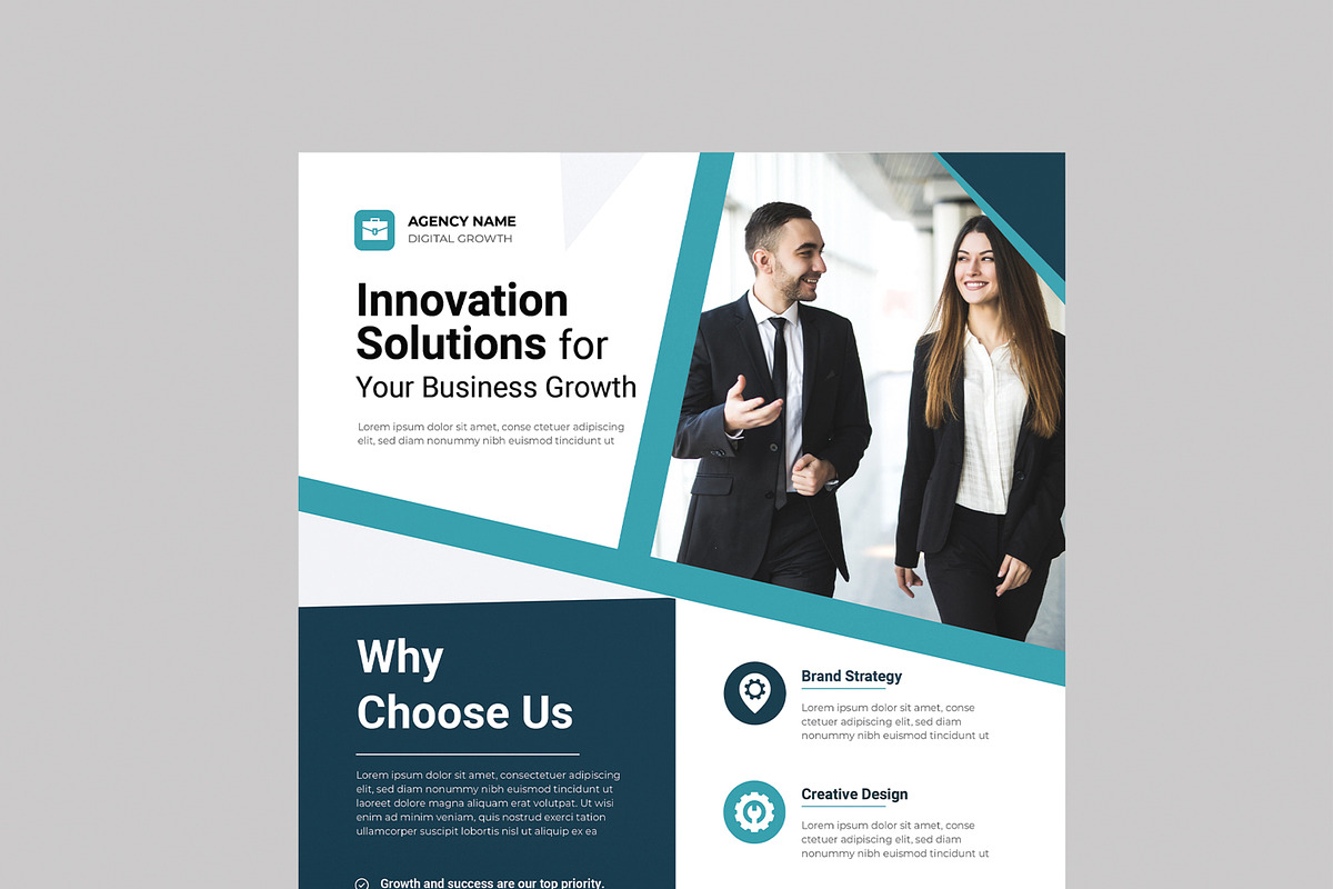 Creative Business Flyer Template preview 4