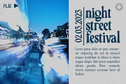 Midnight blue -Retro and psychedelic, a Serif Font by Setara Langit CreativeStd (Thumbnail 8 of 10)