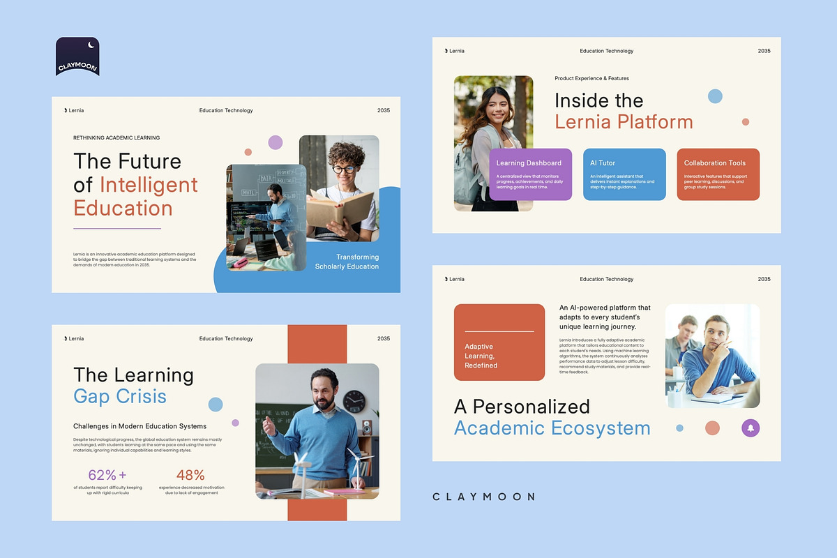 Education Technology Presentation, a Presentation Template by Claymoon Lab (Photo 5 of 7)