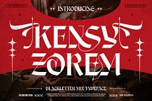 Kensy Zorem Typeface