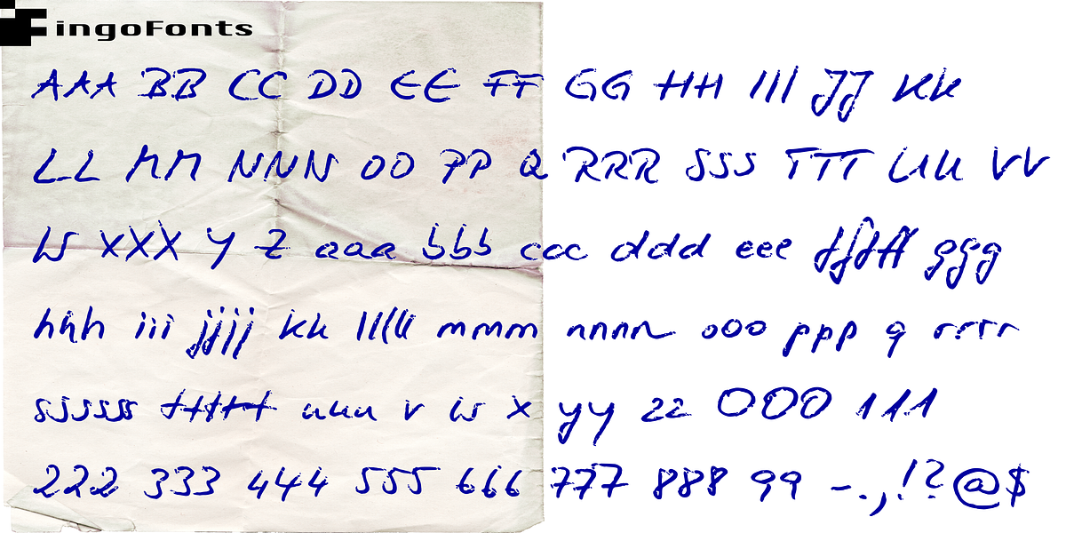 Iris’ Hand, a Handwritten Font by ingoFonts (Photo 5 of 9)