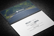 Forest Business Card, a Business Card Template by DesignGhar (Thumbnail 2 of 6)