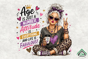 Funny Sassy Grandma Sublimation, a Seasonal Illustration by Craft Nest