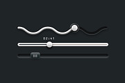 Sliders Scrollbars - Mega UI V1, an UI Kit Template by Giallo (Thumbnail 1 of 4)