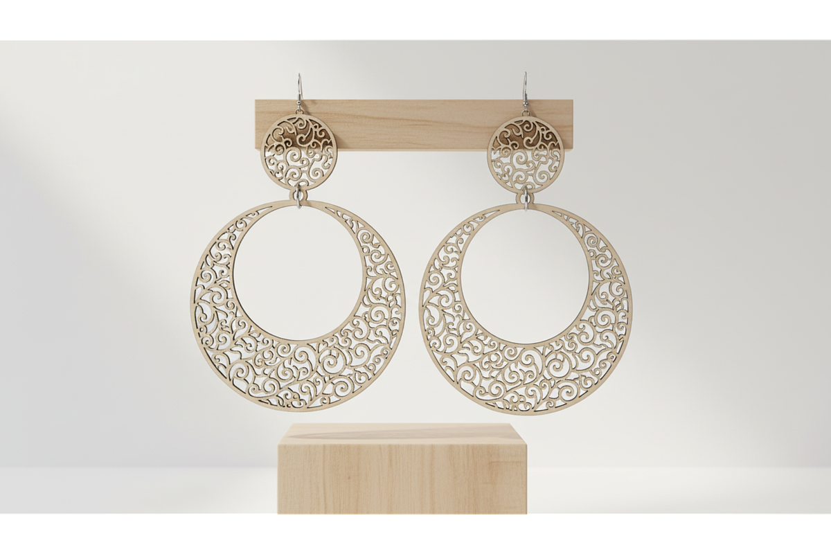 Floral Chic Earring Bundle, a Graphic by musafir_fashion (Photo 6 of 11)