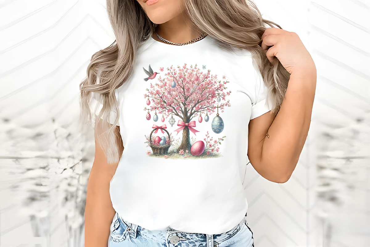Easter Day Magical Tree Clipart, an Illustration by RobertsArt (Photo 2 of 7)