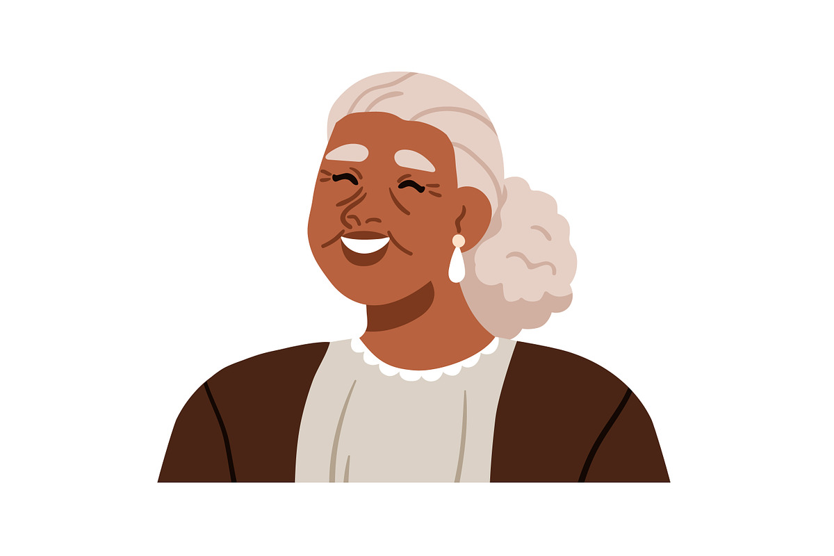 African-American women portraits set, a Person Illustration by Good Studio (Photo 9 of 16)