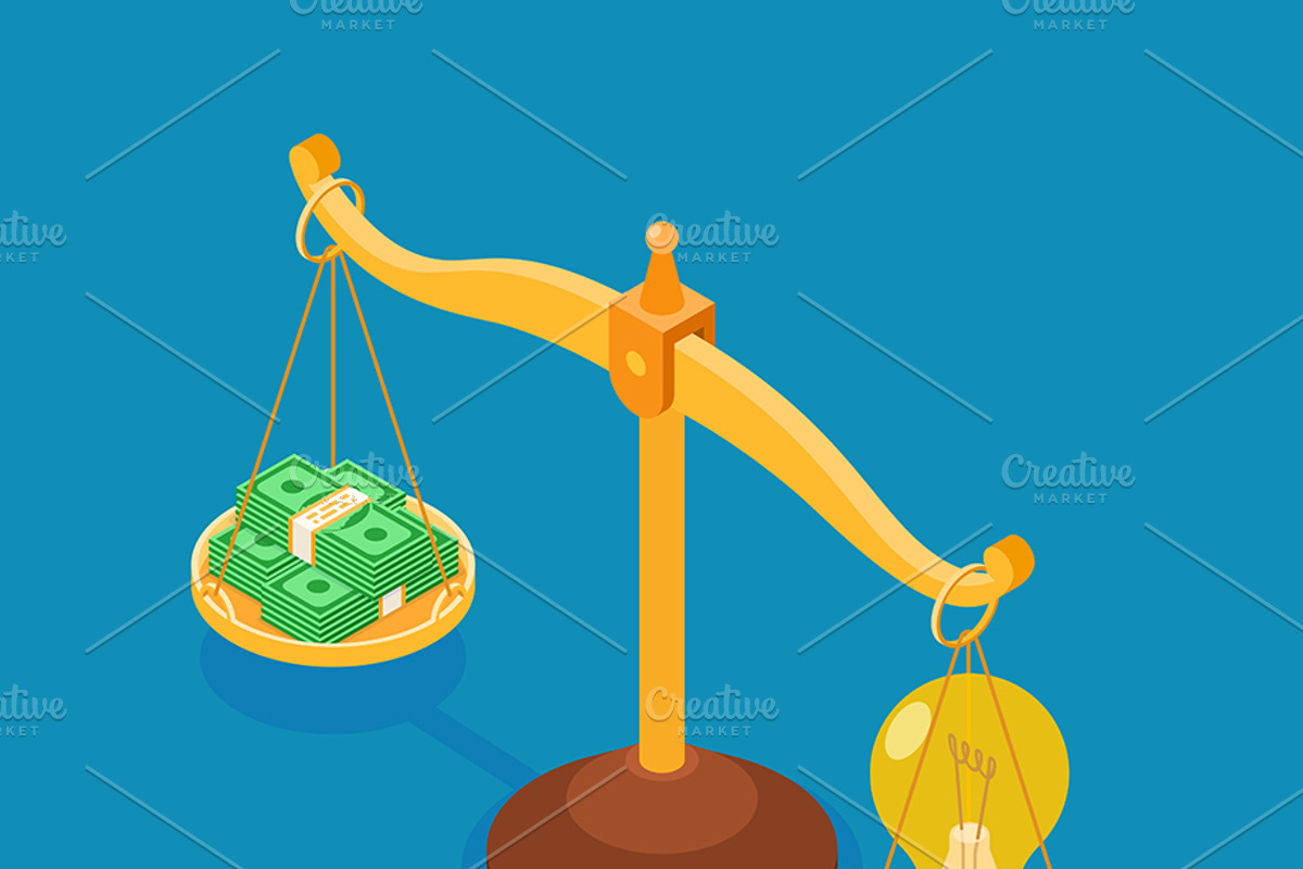 Choice Scales, an Education Illustration by TAlex (Photo 3 of 6)