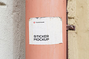 47 sticker mockup bundle vol 2, a Product Mockup by FoundImages (Thumbnail 13 of 50)